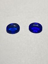 Saphirs bleus naturels taille ovale 2,79 carats En ? 2 rubis bruts