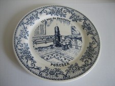 Assiette faïence GIEN Edition 100 Ans Sanitaire PORCHER n°2