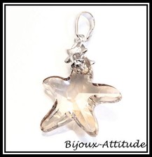 PENDENTIF ELSY PLAQUE RHODIUM