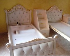 Lit simple conteneur baroque - lit,