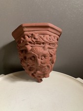 Sellette Murale terre Cuite HIBOU OU CHOUETTE Signée BAVENT