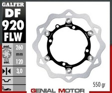 Galfer Disque de Frein Devant WAVE FLOATING 260x3mm SHERCO 300 SEF FORK WP 2014