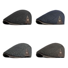 Hommes chapeau plat béret