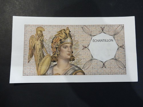 Superbe billet echantillon - superbe,