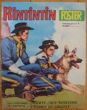 RINTINTIN POSTER N° 1 Avril 1978 BD Sans le Poster Central Sagedition BE