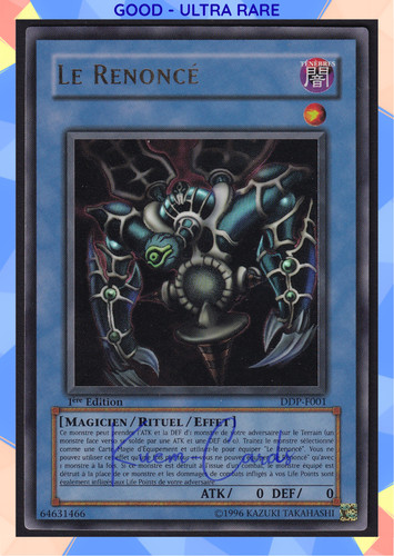 Renoncé ddp f001 - ddp-f001, 1ère