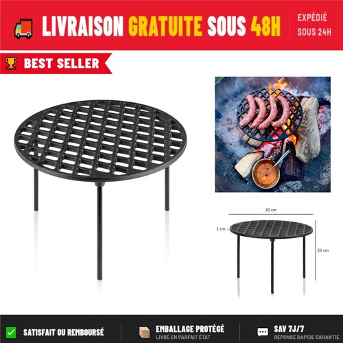 Bbq toro grille fonte - en, ronde