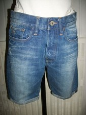 Bermuda short jeans straight  G-STAR Raw 3301 Denim  brodé W28 38