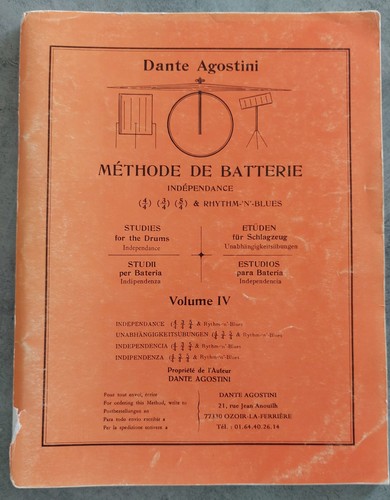 Méthode batterie dante - mÉthode, de