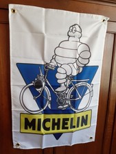 MICHELIN rare panneau, Vélo solex, pneu, bibendum (pub, voiture, vélomoteur