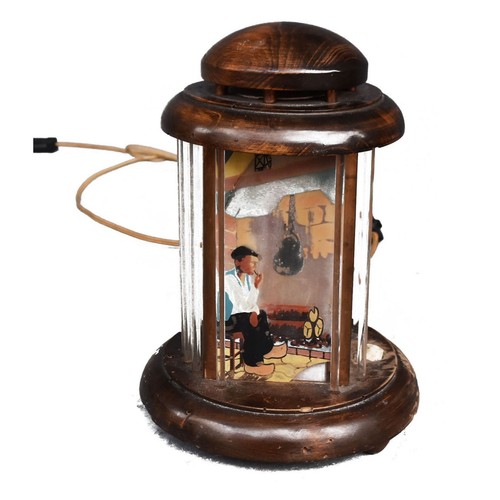 Lampe diorama art déco au - en,