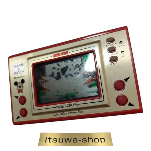 Nintendo game watch mickey - watch,