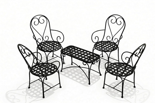 Bistrot chaises table - bistrot, 4