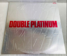 KISS Double Platinum 2LP Vinyl Record Japan Press Testé Rock Hard Glam Metal