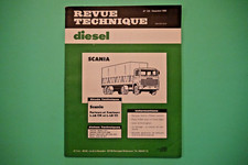 Revue technique diesel n° 106 , Scania porteur tracteur , LB110 LB111