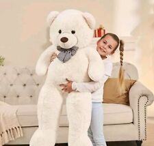 Peluche géante en forme d'ours en peluche - Animal en peluche mignon grandeur.