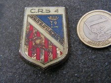insigne police francaise   CRS