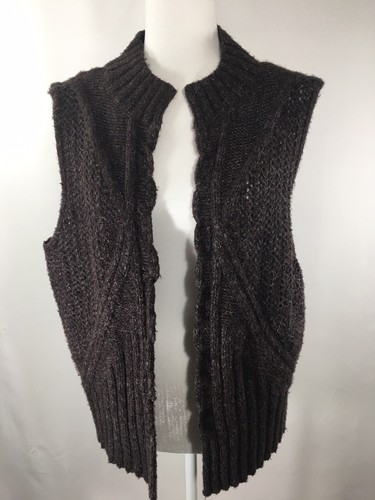 Jill brown sweater vest - j.,