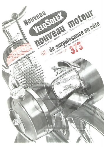 Prospectus nouveau velosolex - prospectus,