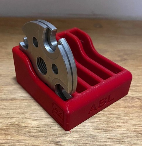 Shell plate holder for - plate, lee