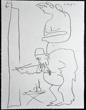 Superbe Lithographie de Pablo