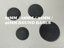 WARHAMMER ROUND BASES 25MM /