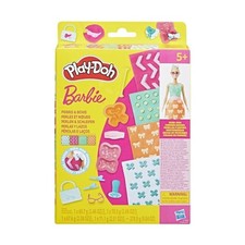 Play-Doh Barbie Perles et noeuds, recharges pour coffret de pâte a modeler