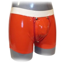 Shorts en latex avec double