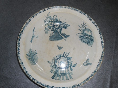 Ancien plat creux badonvillier - plat,