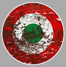 COCARDE ITALIE POUR FIAT 500