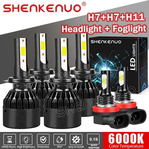 6000k led kit beam - 6x,
