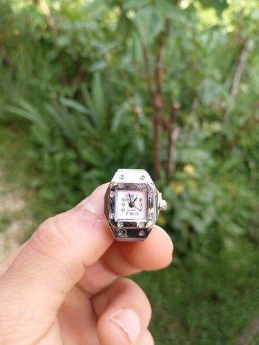 Bague montre quartz - montre,