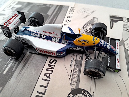 Williams fw14 1991 mansell - williams,