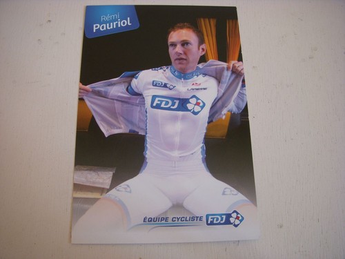 Cyclisme carte postale fdj - cp,