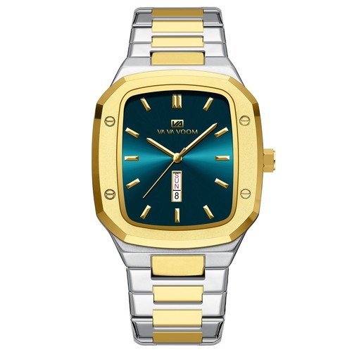 Montre homme carrée bracelet - montre,