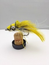Mouche Pêche Brochet Jaune Natation Grenouille Paquet De 2 Avec Weed-Guard #168D