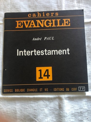Cahiers evangile - cahiers,