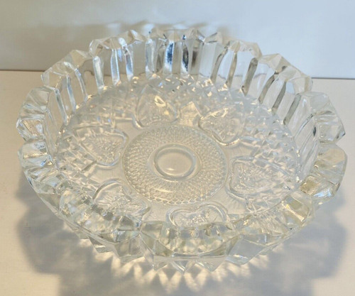Cendrier verre taillé - cendrier, en
