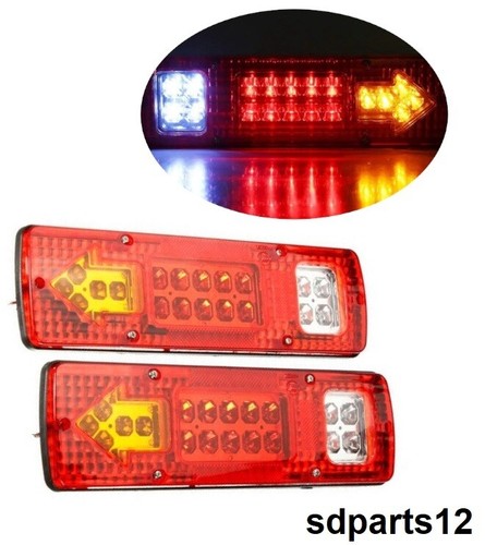 12v led feux arrière 4 - 2x,