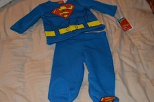 Boys 0-3 months Superman jacket & pants 2 piece outfit
