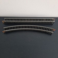 4x Jouef Rail Droit 24cm + 3 Lima Courbe 20cm Vintage Modélisme Ferroviaire HO