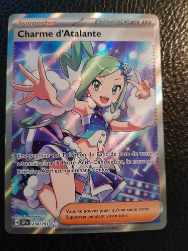 Carte pokemon dresseur charme - carte,