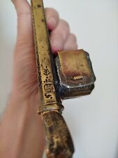 rare plumier encrier bronze ottoman arménien 18-19 ème siècle