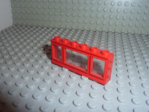 Fenetre rouge lego vintage - lego,