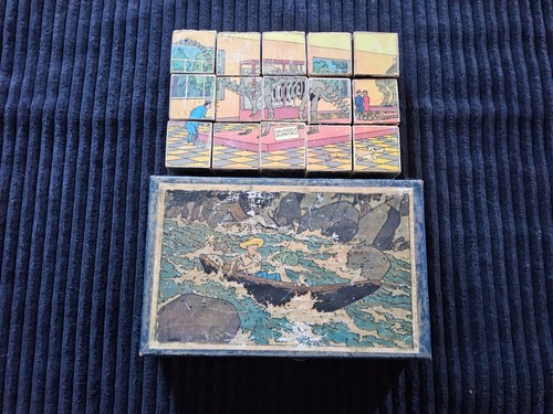 Tintin milou puzzles cubes - -,