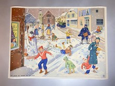 Ancienne affiche scolaire