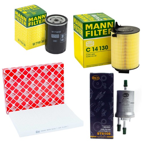 Set filtres carburant huile - set,