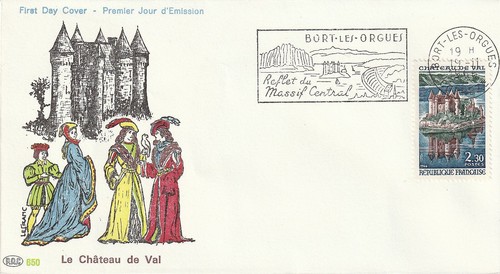 Enveloppe 1er jour château - enveloppe, le