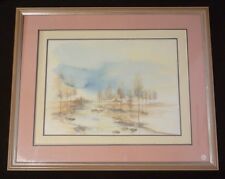 Aquarelle originale de Vincent Toullec (encadré)