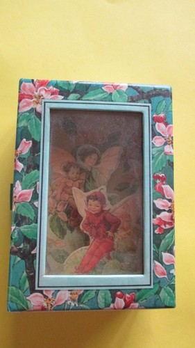 Livre vitrine dépliant fées